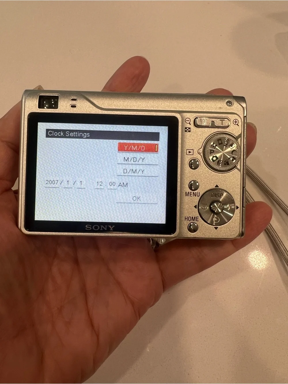 Sony Cyber-shot Compact Digital Camera - Silver